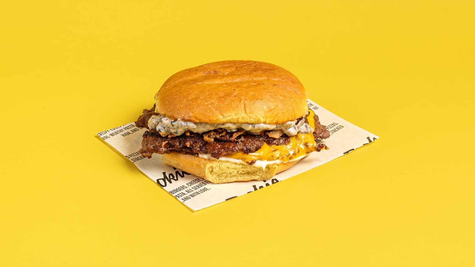 Truffle burger