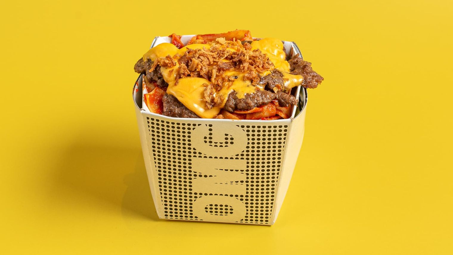 Burger pasta